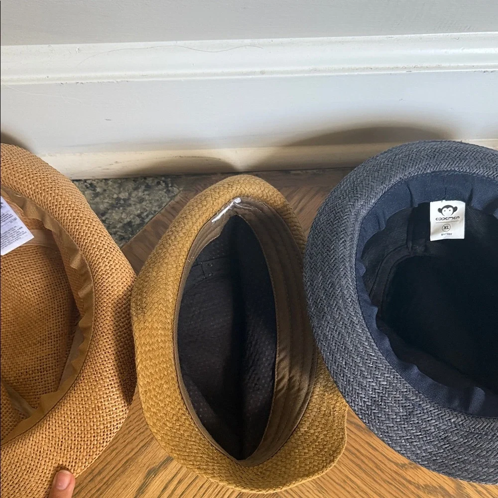 Appaman, GAP, 4 Kids Fedora Hat Set - Tan, Blue, Gray, and Cream